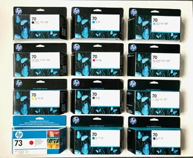 Original Ink HP Designjet Z3200 Z5200 / No. 70 C9449A C9451A C9453A C9454A