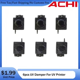 6pcs A3 printer UV Ink Dampers DTF Ink Sac for EPSON R1390 L800 DX5 UV Printer