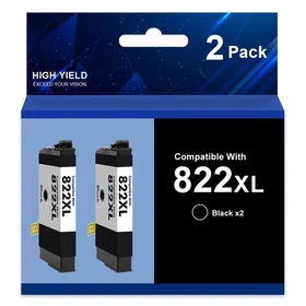 822XL T822 Ink Cartridge compatible for Epson WorkForce WF-4834 WF-4820 WF-4830