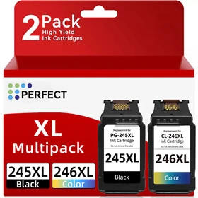PG-245XL CL-246XL High Yield Ink for Canon Pixma MX490 TS3122 TR4522 MG2520 2522