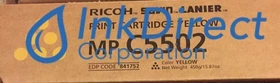 Genuine Ricoh Savin Lanier 841752 841680 MP C5502 Print Cartridge Yellow