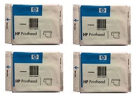 Genuine HP DesignJet 1050C 1055CM / No 80 C4820A Printhead - C4823A Printheads