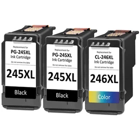 PG-245XL CL-246XL Replacement Ink Cartridge for Canon Pixma MG2522 TS3322 TR4522
