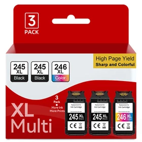 PG-245XL CL-246XL InkCartridge for Canon 245 246 Pixma MG2522 2525 TS3322 TR4522