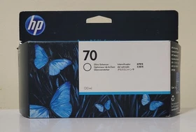 New/Sealed  - HP 70 C945XA 130 ML Pigment Ink Cartridges - Assorted Colors