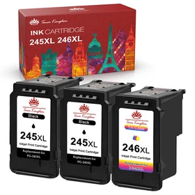 PG-245XL CL-246XL Ink Cartridge for Canon PIXMA MG2522 MG2520 MX490 MX492 Lot