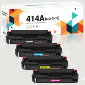 W2020A Toner Compatible With HP 414A Color LaserJet M454dn M454dw No Chip