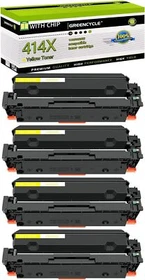 High-Yield 414X W2022X Yellow Toner Cartridge for HP Laserjet Pro M454dn M454dw