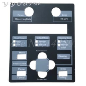 Inkjet Printer used Mutoh 1624 display valuejet VJ-1604 1604W 1604E key pad film