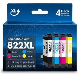 822XL T822 Ink Cartridges compatible for Epson WorkForce WF-3820 WF-4830 WF-4833