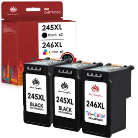 PG-245XL CL-246XL Ink Cartridge for Canon 245 246 Pixma MG2522 TS3322 TR4522 Lot