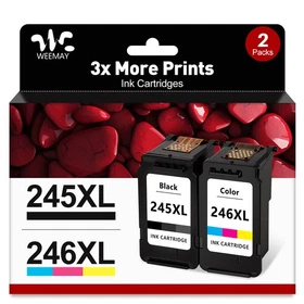 PG245XL CL246XL Ink Cartridges for Canon Pixma MX490 MG2920 TS3100 TR4500 TS202