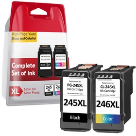 PG-245XL CL-246XL Ink Cartirdge for Canon PIXMA TS3122 MX490 MX492 MG3022 MG2520