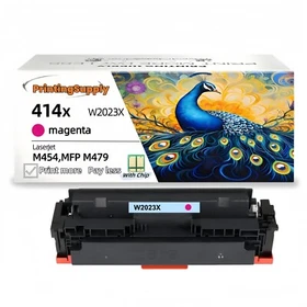 High-Yield BK/C/M/Y Toner With CHIP For HP 414X W2020X-W2023X M454dn M454dw M479