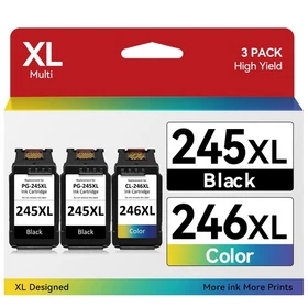 PG-245XL CL-246XL Ink Cartridge for Canon PIXMA MG2522 MG2520 MX490 MX492 TS3122