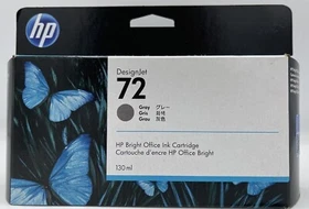 Genuine OEM original HP 72 C9374A Gray DesignJet Printer Ink Cartridge T770 T790