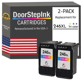 DoorStepInk Compatible Ink Cartridge Canon PG-245XL CL-246XL variation-USA