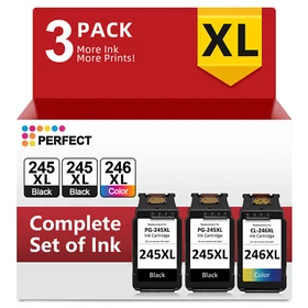 PG-245XL CL-246XL Ink Cartridge for Canon PIXMA MG2522 MG2520 TS3320 MX490 MX492