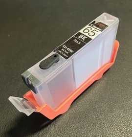 Modified Single (CLEAR) Canon CLI-65 cartridges for Pro-200 with chips