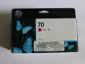 Genuine HP 70 Magenta Ink for Designjets - Warranty End 2019, Expires 2020
