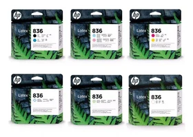 Genuine HP Latex 630 700 800W Printhead / No. 836 4UU93A - 4UU98A Printheads