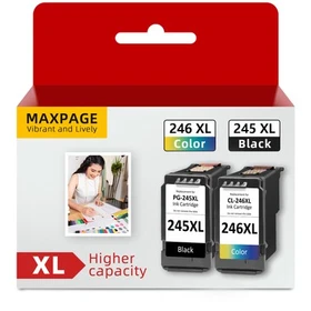 PG-245XL CL-246XL Ink Cartridge for Canon PIXMA MG2522 MG2520 TS3122 MX490 MX492