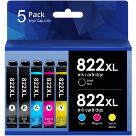 822XL T822 Ink Cartridge for Epson 822 WorkForce Pro WF-3823 WF-4833 WF-3909