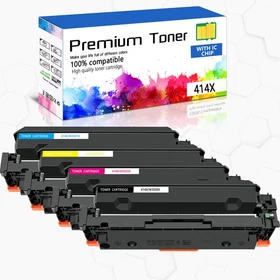 W2020X Color Toner Cartridge Compatible for HP 414X LaserJet Pro M454dn M454dW
