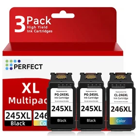 PG-245 XL CL-246 XL Ink Cartridges for Canon PIXMA MG2522 TS3120 TR4520 TR4522