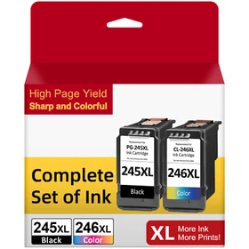 245XL 246XL Ink Cartridges for Canon PIXMA MG2522 TS3120 TR4520 TR4522 MX492 lot
