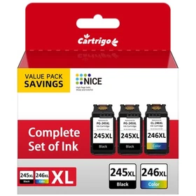 PG-245XL CL-246XL Ink Cartridge for Canon 245 246 Pixma MG2522 TS3322 TR4522 Lot