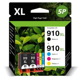 910XL Ink Cartridges Black for HP 910 XL OfficeJet Pro 8028e 8020e 8025e 8035e