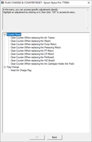 Epson Plotter Service Program Stylus Pro, SureColor SC, T, F, P + Service Manual