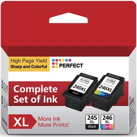 PG-245XL CL-246XL High Yield Ink for Canon Pixma MG2522 TS3322 TR4522 MG2520 Lot