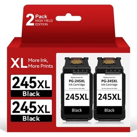 PG-245XL CL-246XL Ink Cartridges Compatible with Canon 245 PIXMA MG3020 MG3022