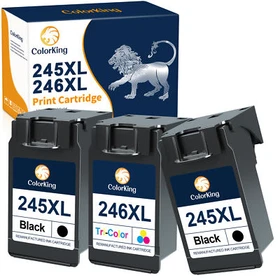 Black Color PG-245XL CL-246XL Ink  for Canon PIXMA MG2522 MX490 MG498 MG2520 lot