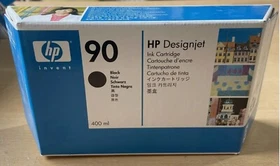 Genuine original oem HP 90 C5078A C5058A DesignJet Black printer Ink Cartridge 