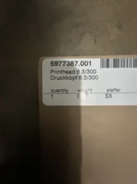 5977387.001 CAD SQUIX Printhead Dpi