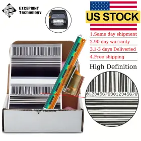 P1066897 EXCEPRINT Printhead Zebra Thermal Label Printer