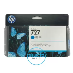 B3P21A HP Cyan Designjet Ink Cartridge Box