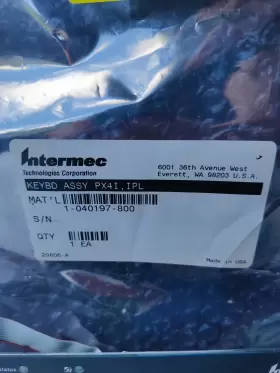 1040197800 INTERMEC Keyboard Ipl #2