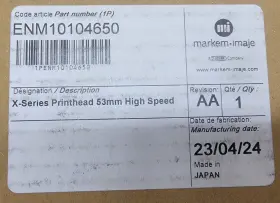 ENM10104650 MARKEM IMAJE Printhead High #2