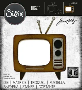 665371 SIZZIX Bigz Die Tv Tim Holtz