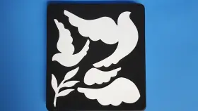666080 SIZZIX Bigz Die Colombe Doves