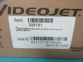 399181 VIDEOJET Manifold Module Printhead Valve #3