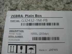 G32432-1M-PB ZEBRA Label Printer Printhead #2