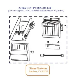 P1083320-134 ZEBRA Box Cutter Need Up Kit