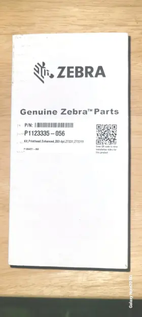 P1123335056 ZEBRA Printhead Dpi