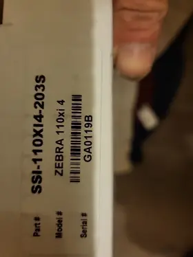 SSI110XI4203S ZEBRA Heads
