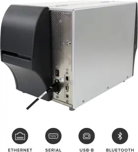 ZT41142-T010000Z ZEBRA Thermal Transfer Printer Dpi Print #2